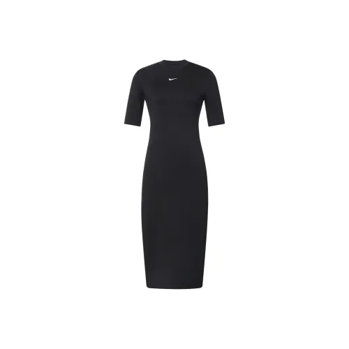 Nike Short Sleeved Dresses Women's Black