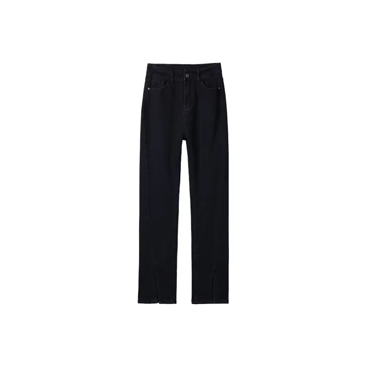 MITUAN Flared Pants Moderate Jeans Women's-0