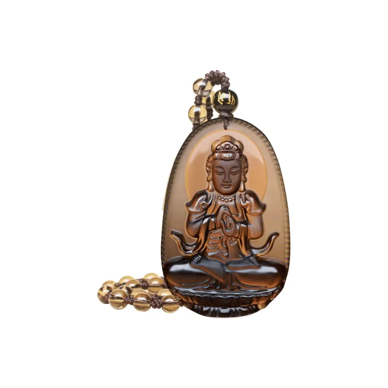 Liu Jinfu Obsidian Necklaces Unisex-11