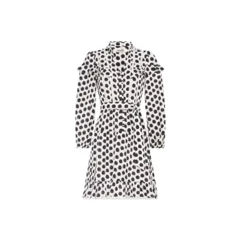DVF Diane Von Furstenberg Long-Sleeved Dresses Women's Black