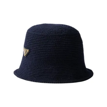 PRADA Crochet Bucket Hat