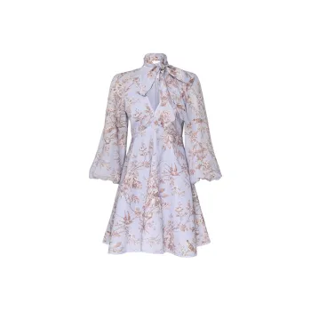 Zimmermann SS24 Long-Sleeved Dresses Women's Blue