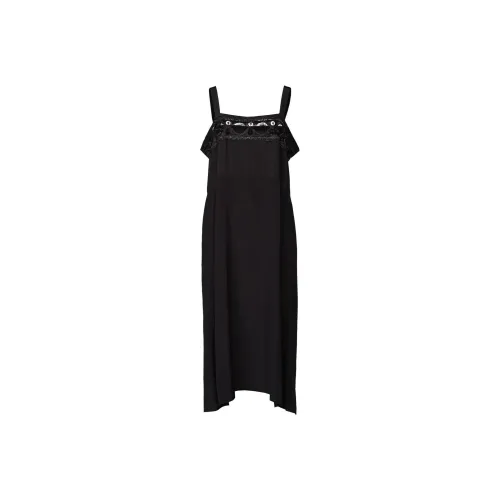 Maison Margiela Lace Panelled Midi Dress