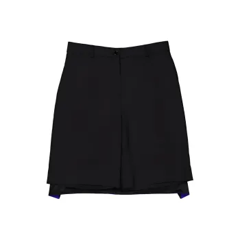 Burberry Casual Shorts Women's Black