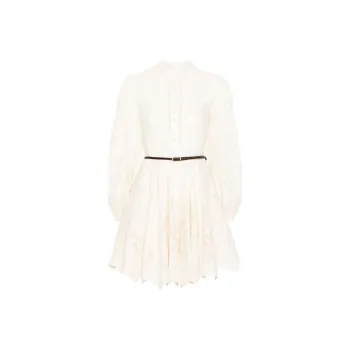 Zimmermann Ottie Embroidered Mini Dress