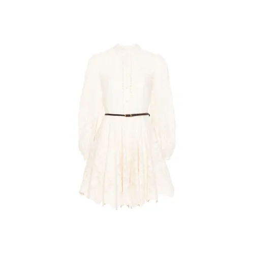 Zimmermann Ottie Embroidered Mini Dress
