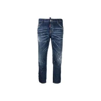 DSQUARED2 Low rise Paint splatter Jeans