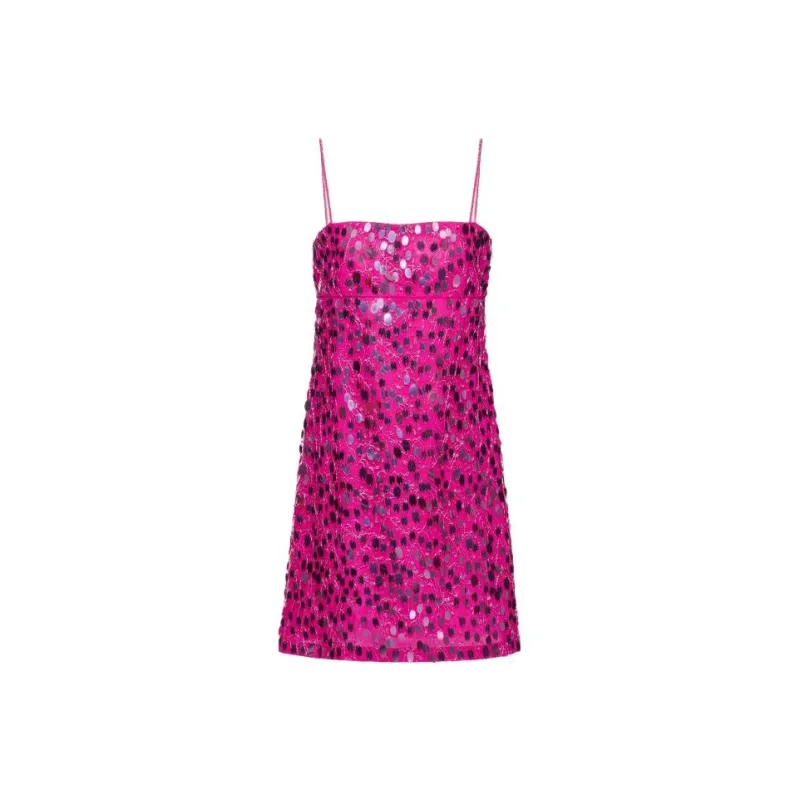 Valentino Slip Dresses Women's Rose Red-0