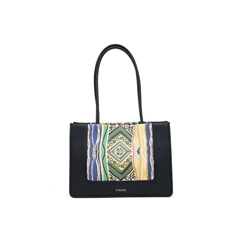COOGI Synthetic Leather Shoulder Bag Women's Multicolor-6