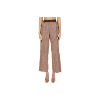 PS By Paul Smith Pleat Detailed Check Patterned Trousers