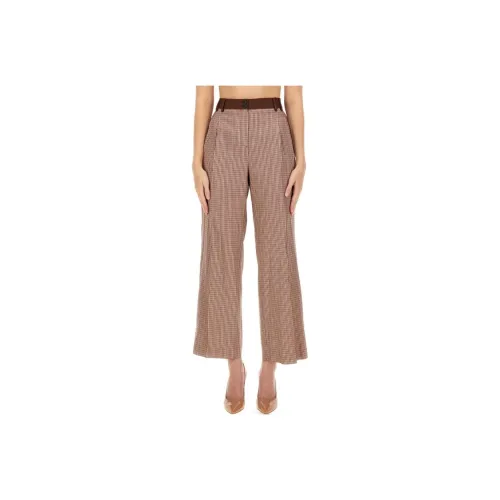 PS By Paul Smith Pleat Detailed Check Patterned Trousers