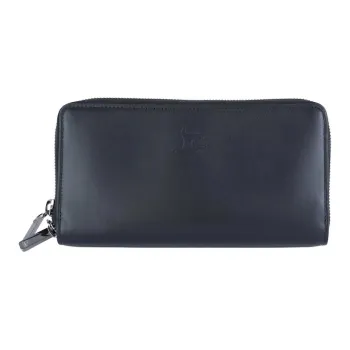 CL LUBOTING Leather Wallet Men's Black
