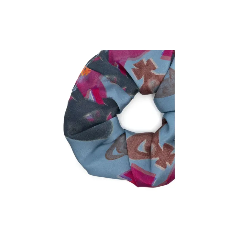 Vivienne Westwood Orb print Scrunchie-2