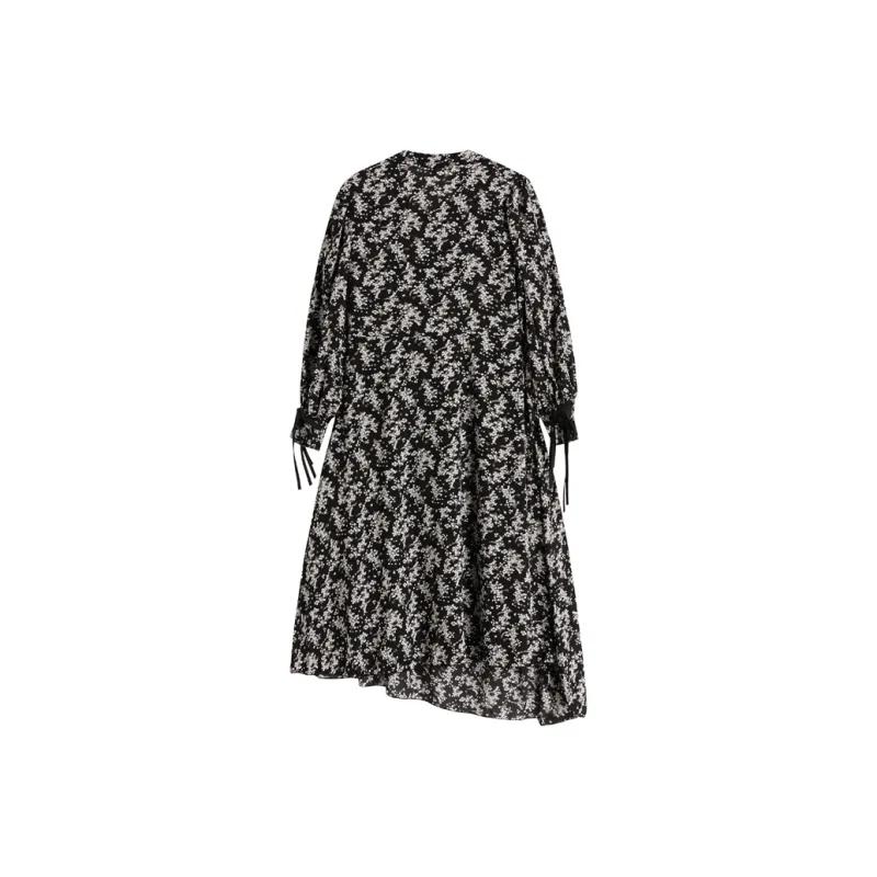 ETSE Long Sleeved Dresses Women's Black-0