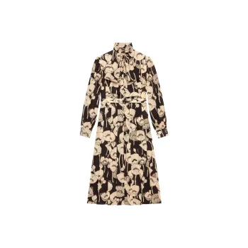 GUCCI SS22 Long-Sleeved Dresses Women's Multicolor