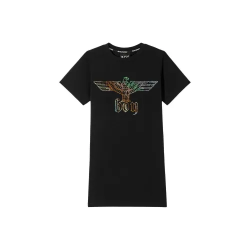 Boy London Short Sleeved Dresses Women's Black