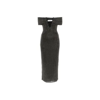 Self portrait Bardot Midi Dress