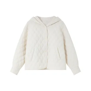 VIMLY Puffer Jacket Women's Cream Apricot