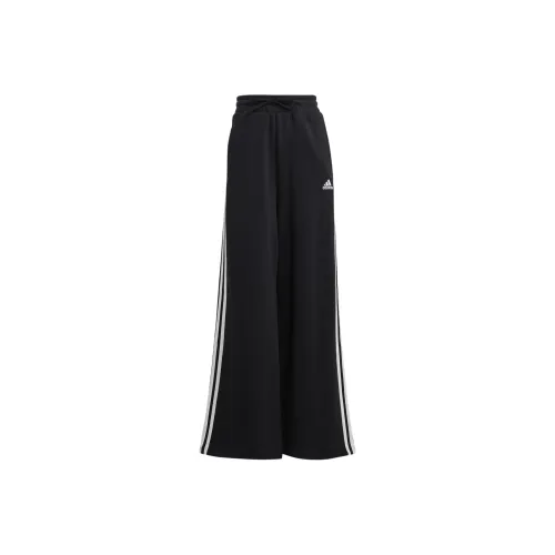 Adidas Free Shipping With AdiClub Essentials 3 Stripes French Terry Wide Pants