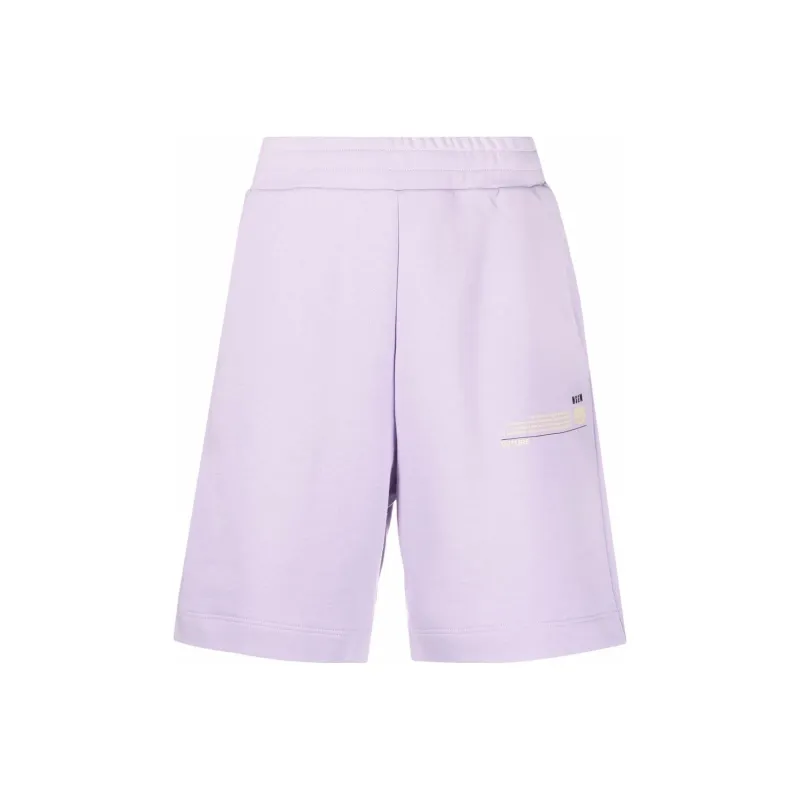 MSGM Logo Track Shorts-0