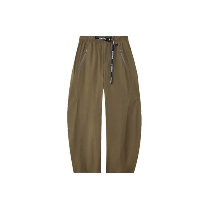 LONSDALE Outdoor Casual Pants Unisex Dark Khaki-0