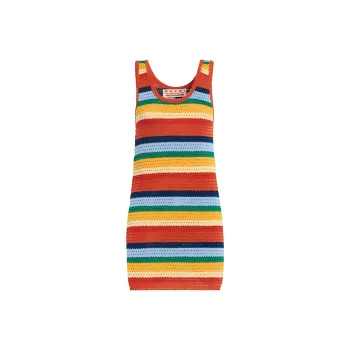 MARNI X No Vacancy Inn Co-brand Sleeveless Dresses Women's Multicolor