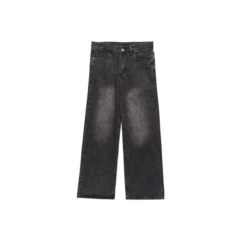 LBPC Straight Jeans Unisex Dark Gray-0