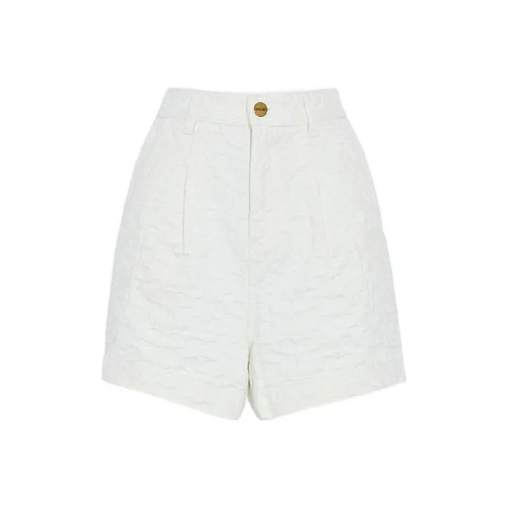 COACH Casual Shorts Women's White-0