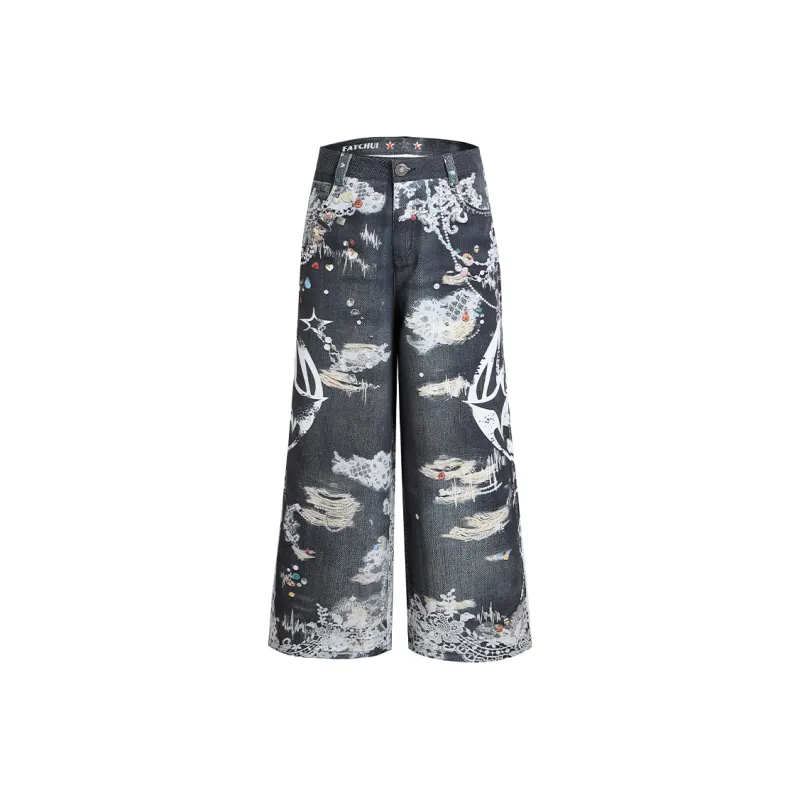 DND4DES Jeans Unisex All Over Print-0