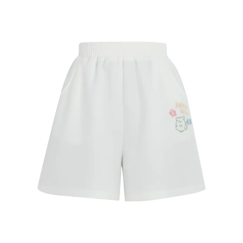 SNBL Casual Shorts Women's White-0