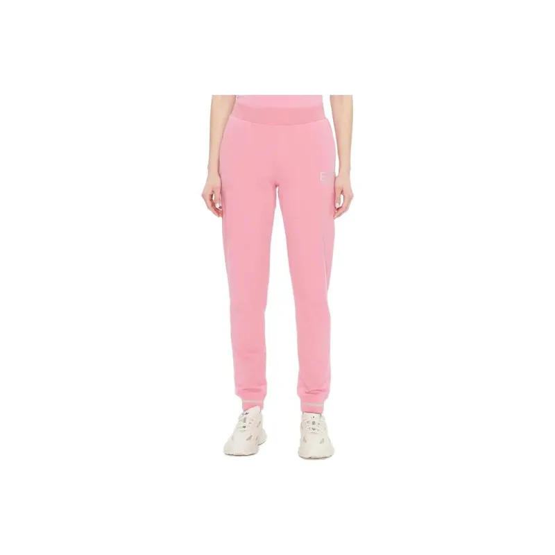EMPORIO ARMANI Knitted Sweatpants Women's Pink-0