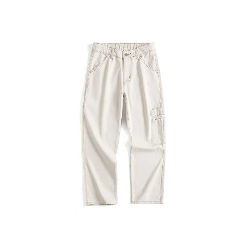 YINLEI Jeans Men Ecru-0