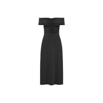 ARITZIA Ten Musette Dress Short-Sleeved Dresses Women's BLACK/Black