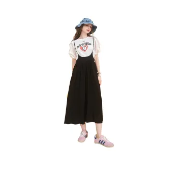 ELF SACK Short Sleeved Dress Women's Elegant White