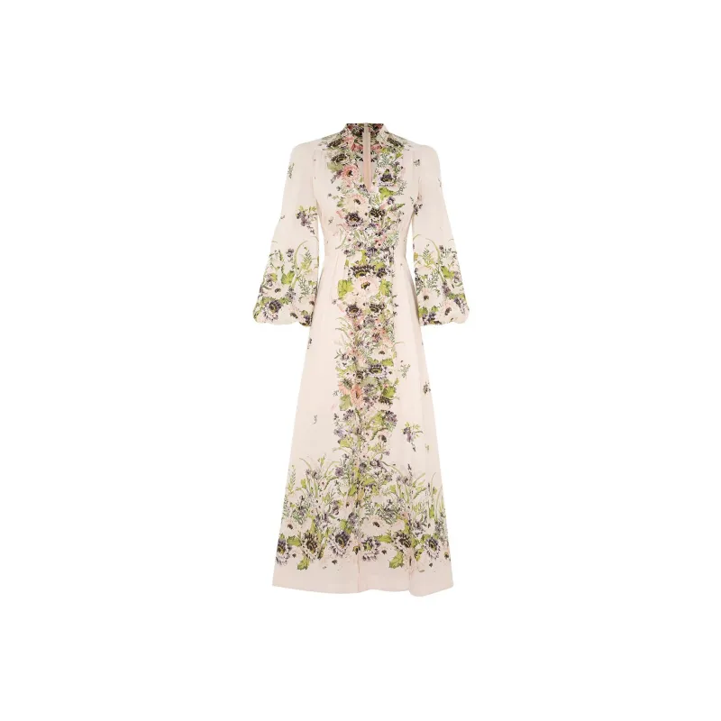 Zimmermann SS24 Long-Sleeved Dresses Women's Cream-0