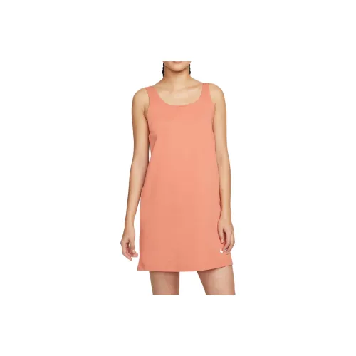 Nike Sleeveless Dresses Women's Madder Root Brown