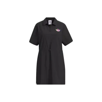 Adidas Originals Short Sleeved Dresses Women's Black