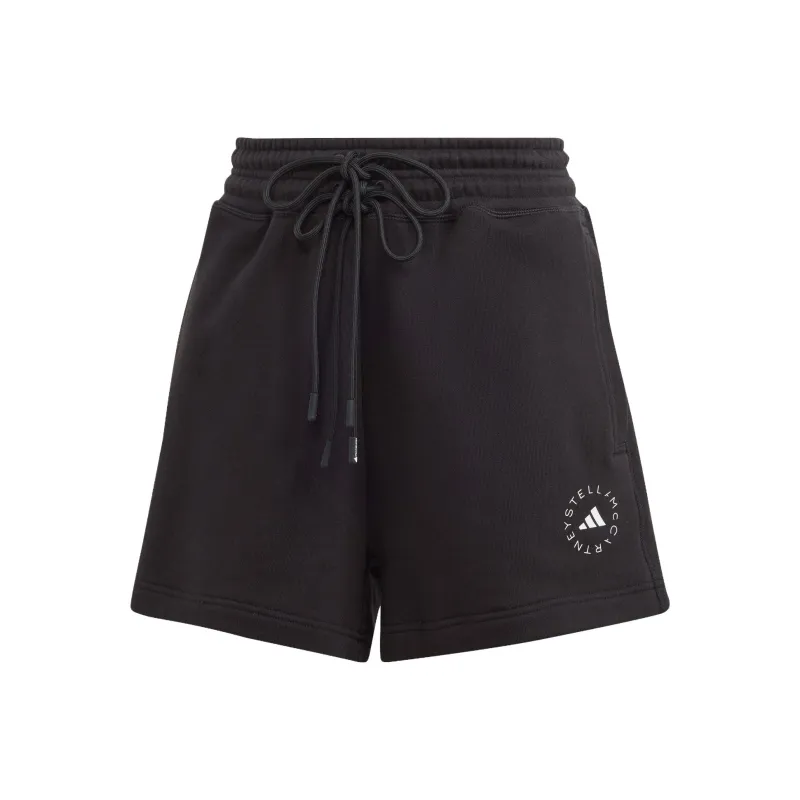 Adidas By Stella McCartney Logo print Organic Cotton Track Shorts-0