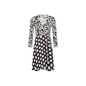 DVF Diane Von Furstenberg Long-Sleeved Dresses Women's Multicolor