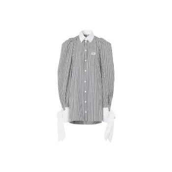 Burberry Long Sleeved Dresses Women's Black