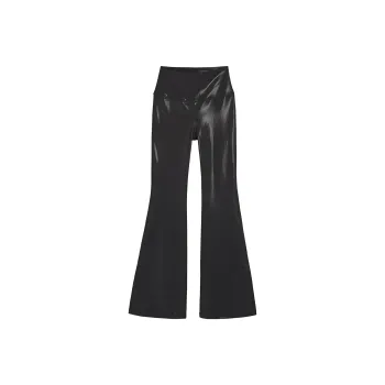 Hollister Leggings Women's Black Reflective