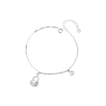 DAWO 999 Fine Silver Bracelets Women's