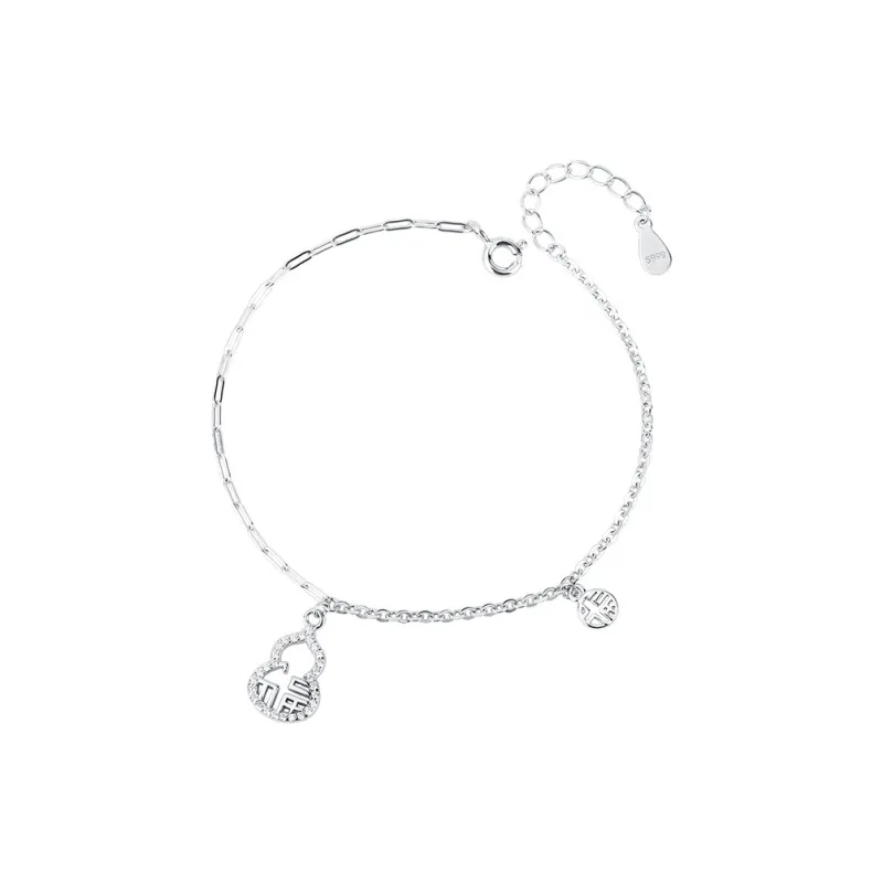 DAWO 999 Fine Silver Bracelets Women's-0