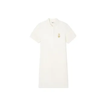 MLB Short Sleeved Dresses Women's Cream White