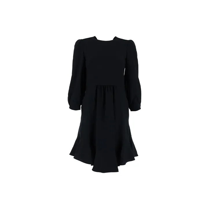 Chloé Long-Sleeved Dresses Women's Black-0