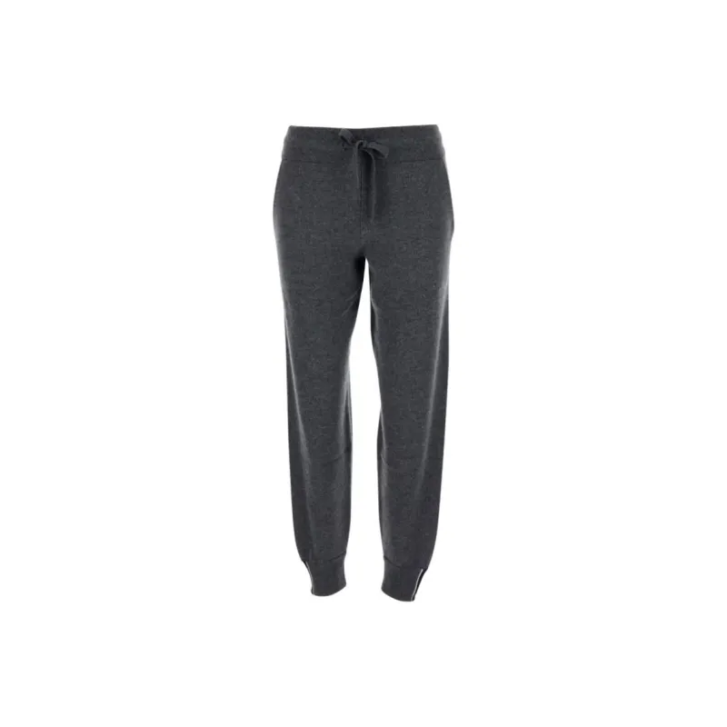 THOM BROWNE Drawstring Tapered Trousers-0