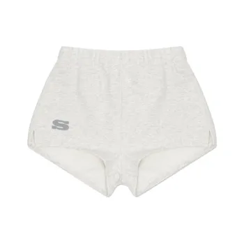 SMFK SMFK Wild World Wild World Series Casual Shorts Women's Light Heather Gray