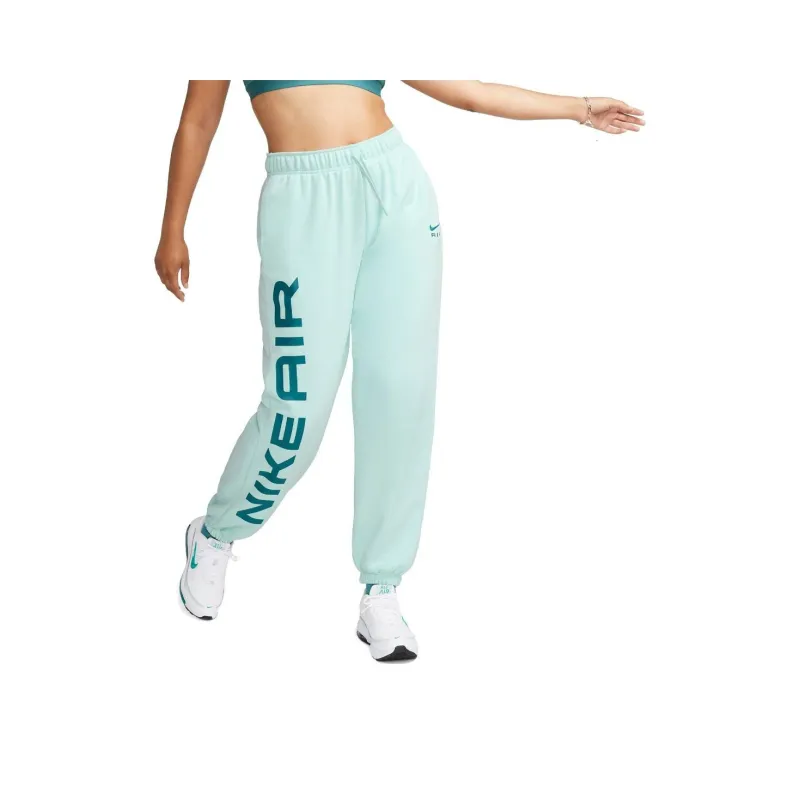 Nike Knitted Sports Pants Women's Turquoise-0