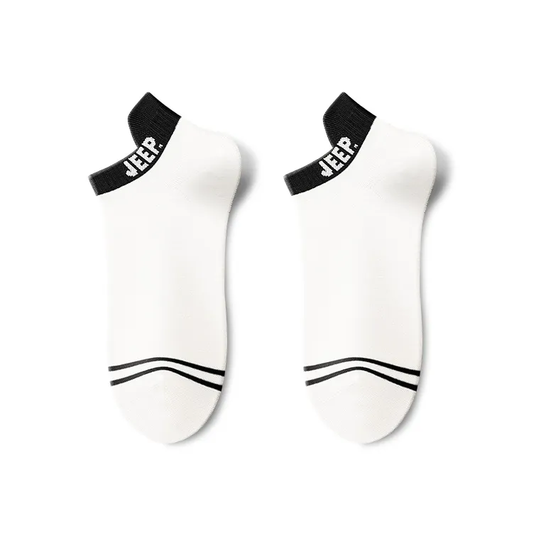 Jeep No Show Socks Unisex Multi double Loading-22