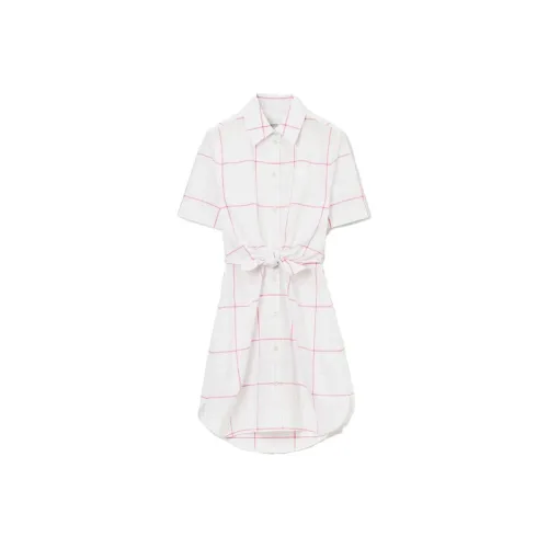 Burberry SS23 Short Sleeved Dresses Women's White